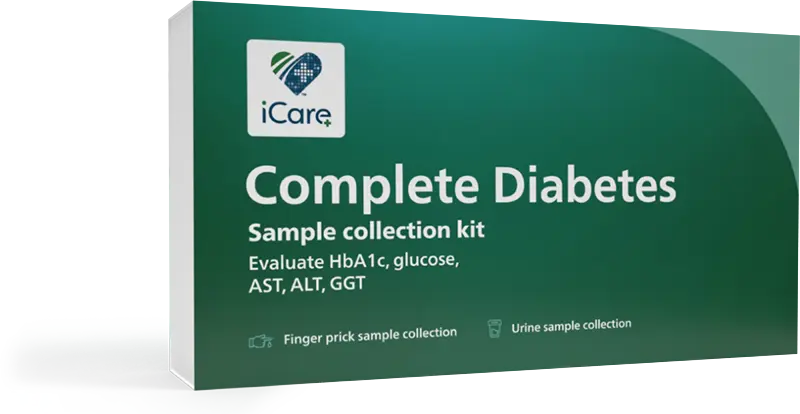 iCare+ Complete Diabetes Home Health Test Kit Box