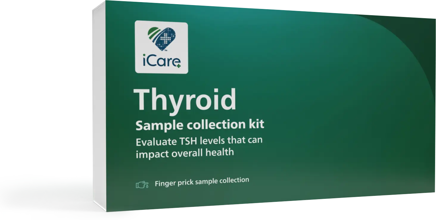 iCare+ Thyroid Home Health Test Kit Box