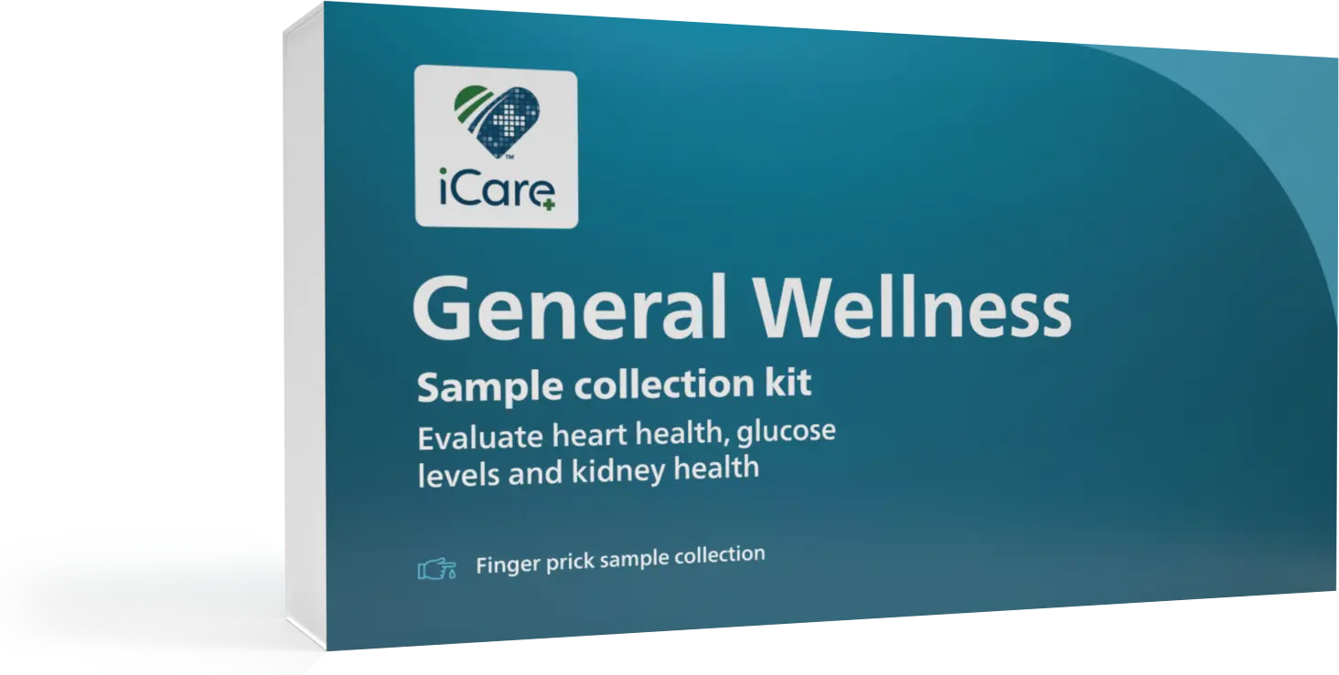 iCare+ General Wellness At-Home Health Test Kit