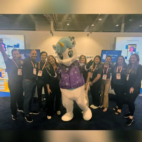 digital health team with unicorn at NCPA